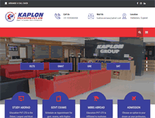 Tablet Screenshot of kaplonoverseas.com